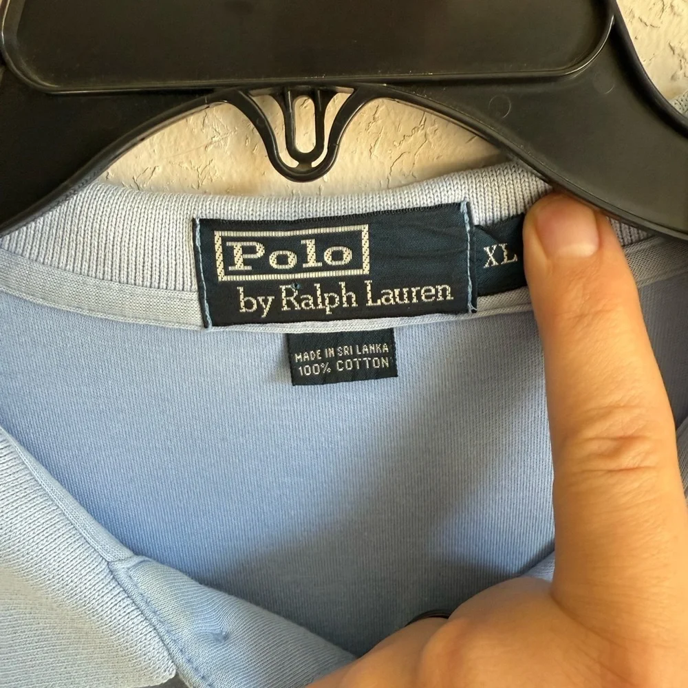 Men’s XL Blue Polo Ralph Lauren Soft, Casual, Preppy, Business Casual Polo